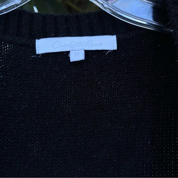 Vintage Y2K Charlotte Russe Argyle Cropped Sweater Vest. - Picture 3 of 4